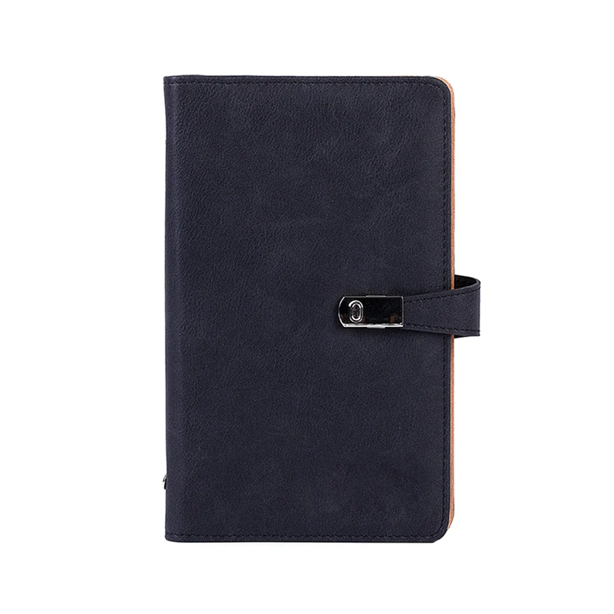 Card Book Holder Organizer for Men & Women 120 Card Capacity Black