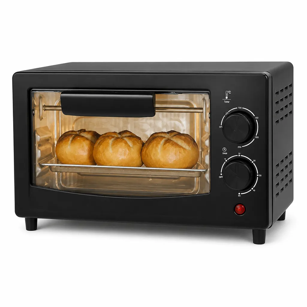 7.0L Electric Oven 600W with Rotary Control Visual Glass Door Even Heating