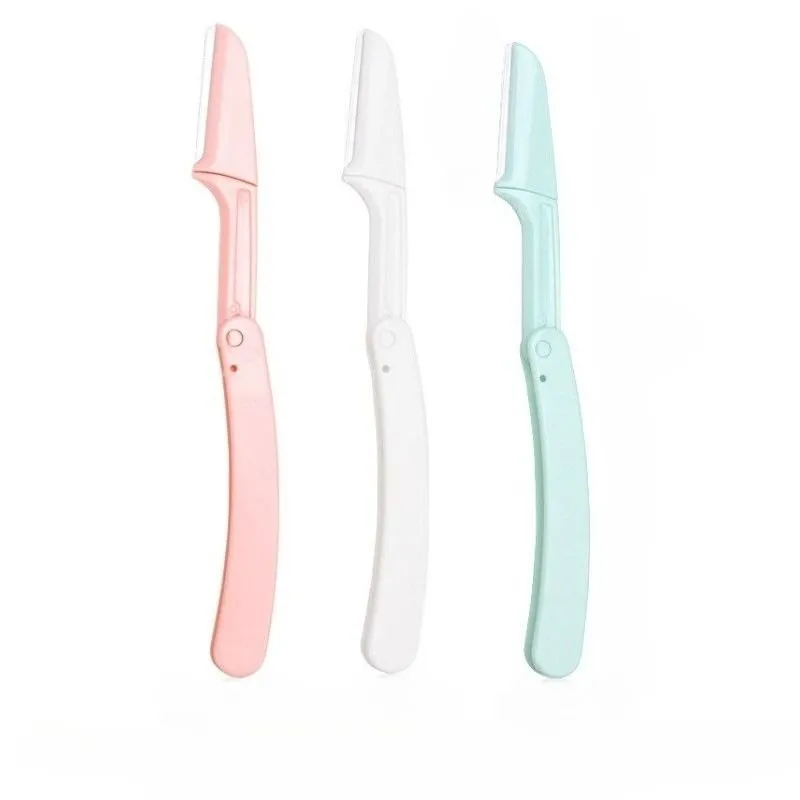 Eyebrow Razor - 3 Pack Folding Beauty & Grooming Tool