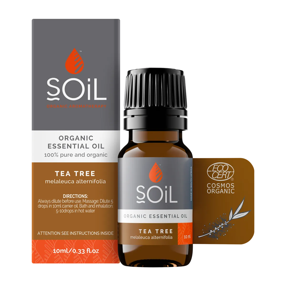 SOiL Organic Tea tree 10ml (Melaleuca Alternifolia)