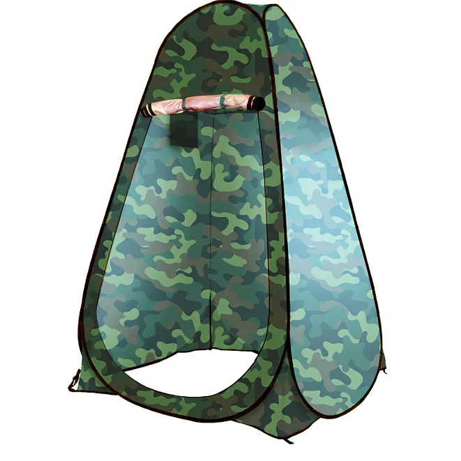Quick Opening Pop-up Dressing Changing Tent - Green Camouflage