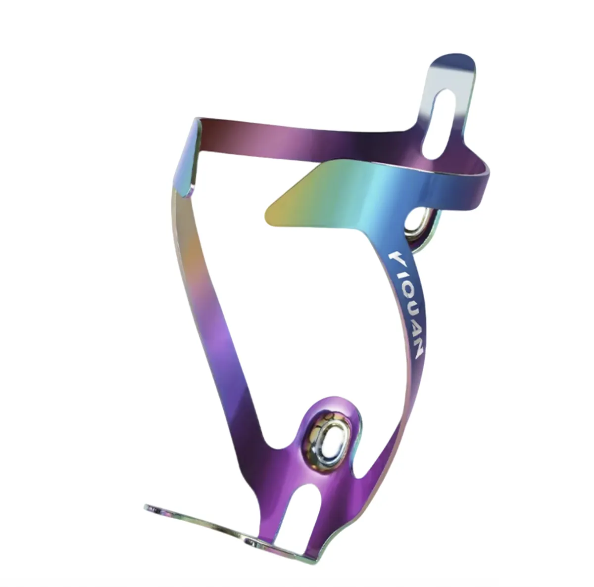 Lightweight Bike Bottle Holder Aluminium Alloy Bottle Cage Cup Bracket - Purple