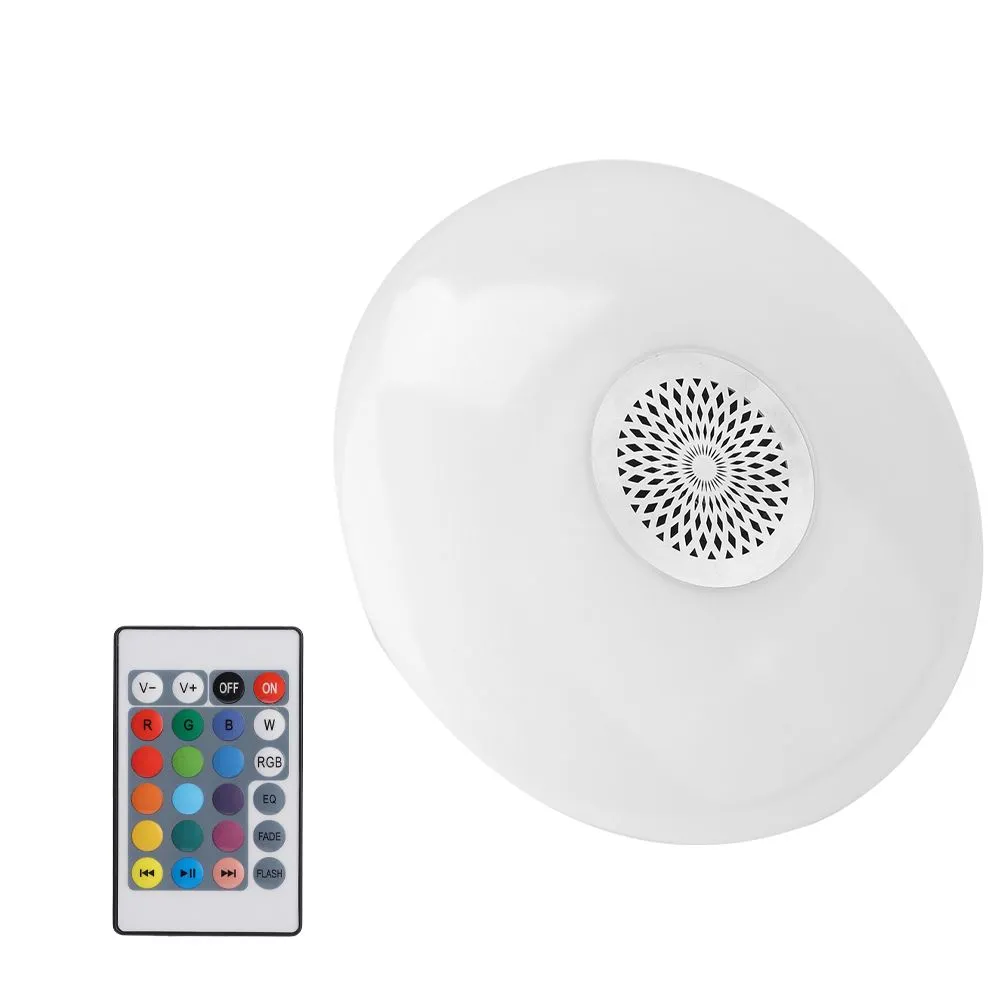 Smart RGBW LED Bulb with Bluetooth Speaker