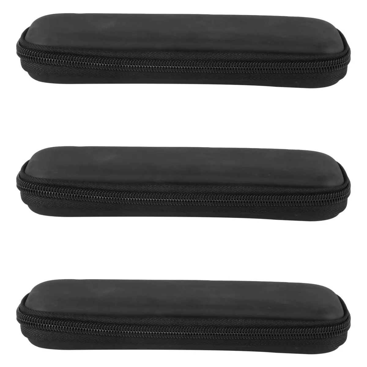 3X Black Eva Hard Shell Stylus Pen Pencil Case Holder Carrying Box