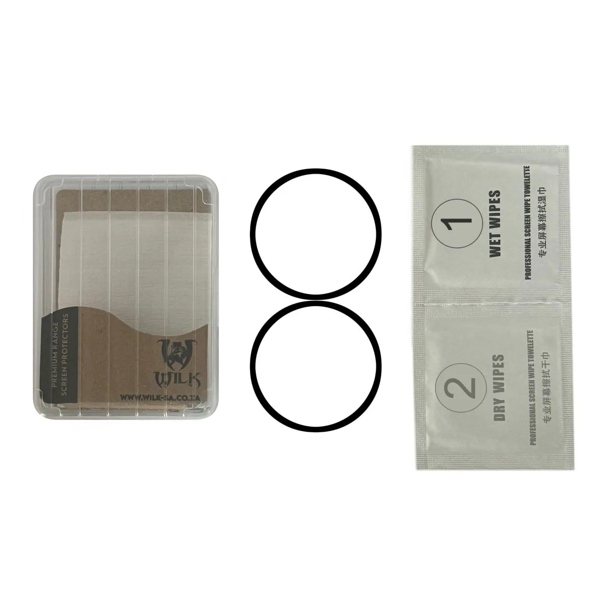 2 PCS WILK Acrylic Screen Protectors with 3D Edge for Garmin Venu 4 41mm