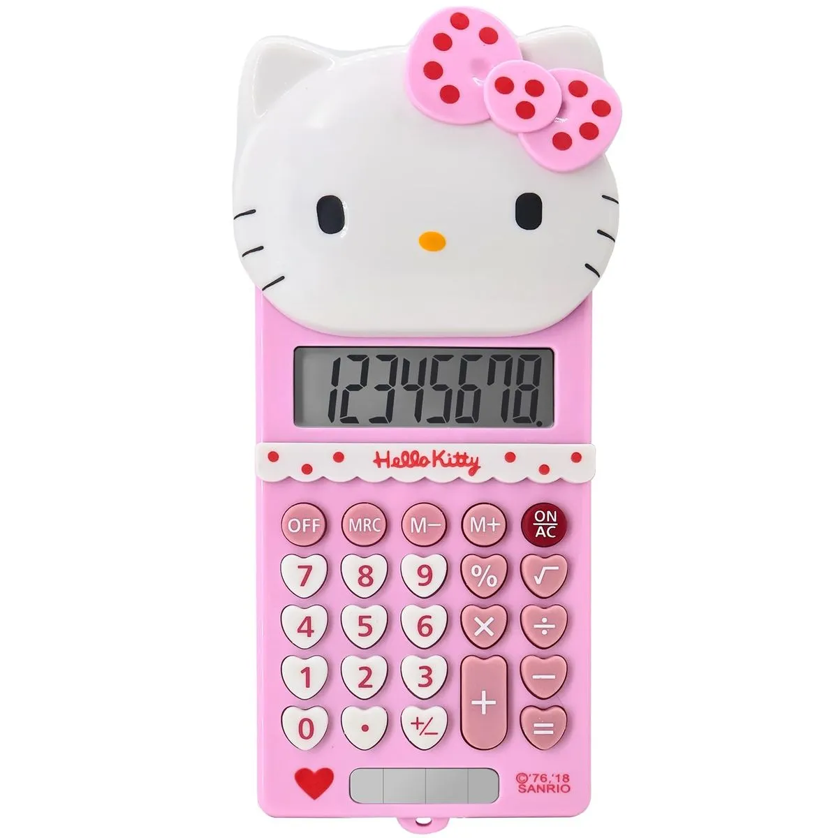 Cute kitty Calculators, 8 Digit LCD Display for Teachers, Students, Office