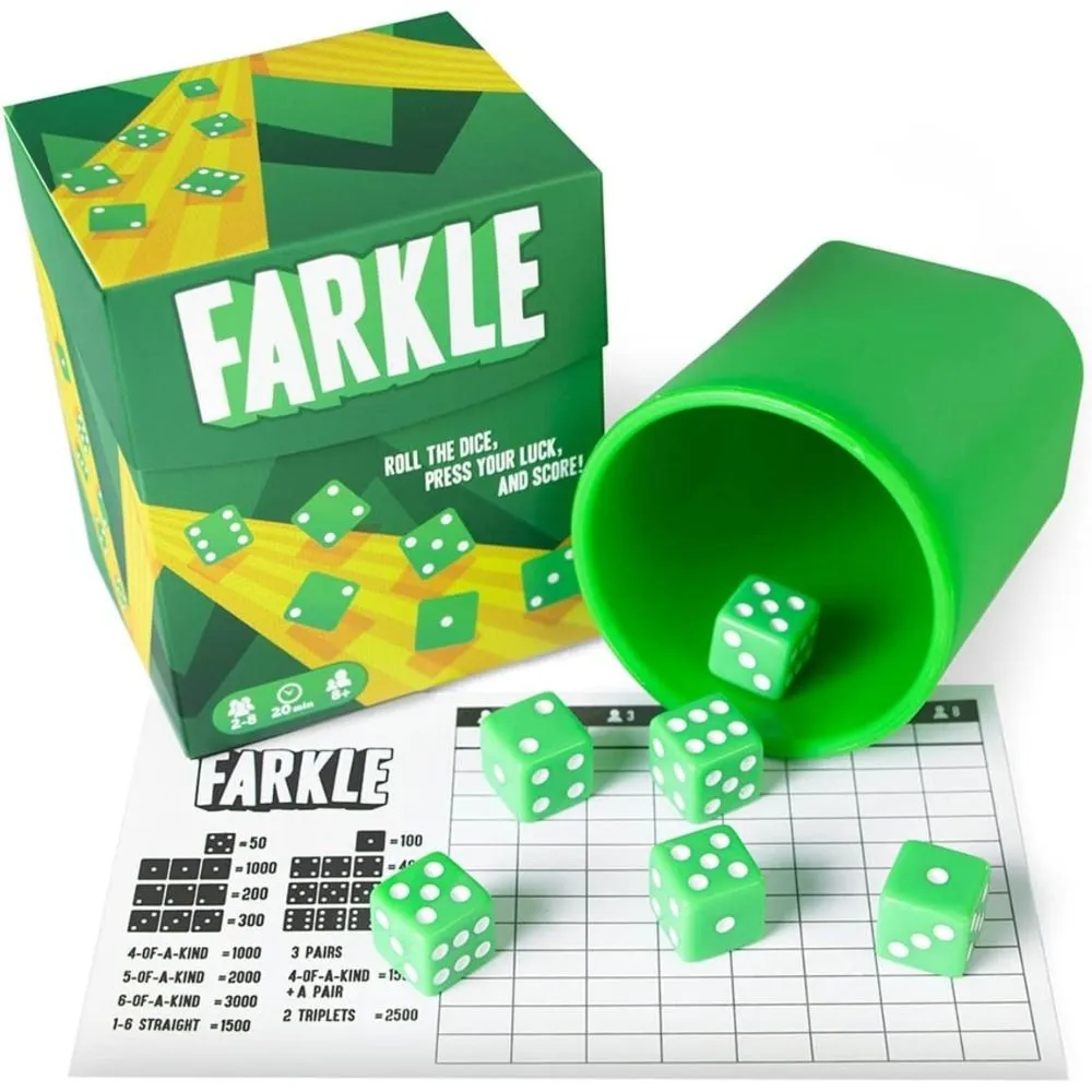 The Family Dice Game | Fun Dice Game for Game Nights | 1 Cup & Dice