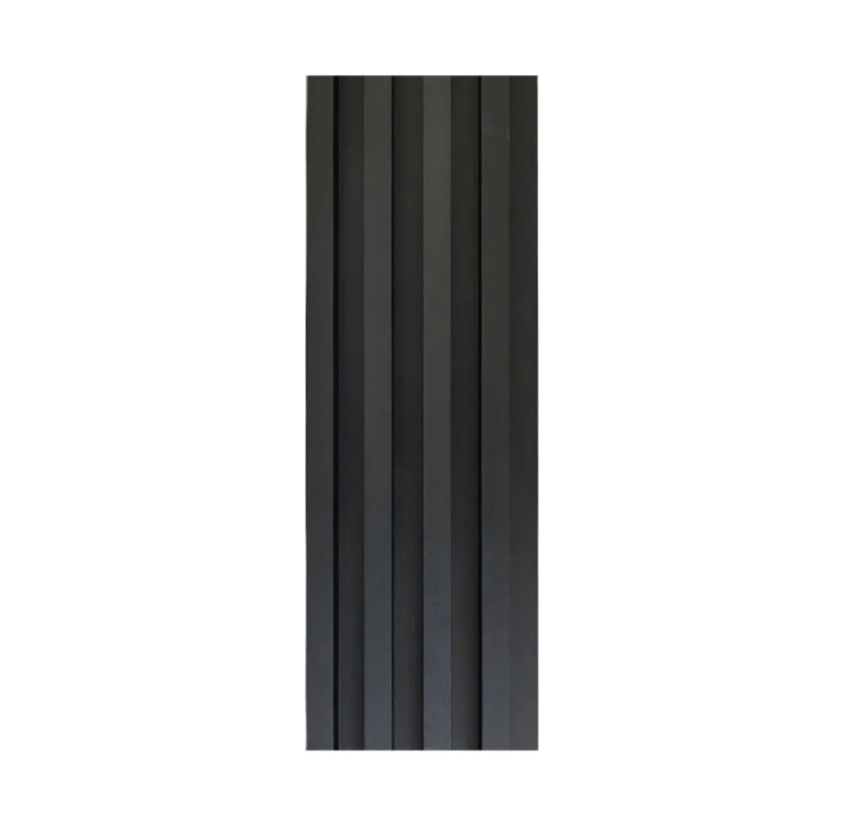 WPC PVC Wall Panels - 5 Pack - Black