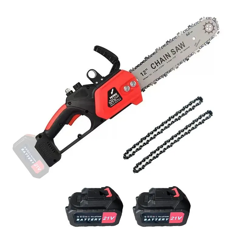 LTJ12-Inch Brushless Chainsaw, Cordless Chain saw 2 × 4.0Ah Batteries