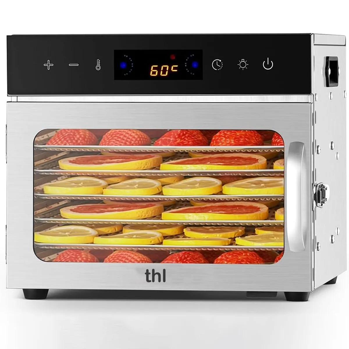 thl Food Dehydrator Machine, 6 Trays, 400W Electric Food Dryer for Home