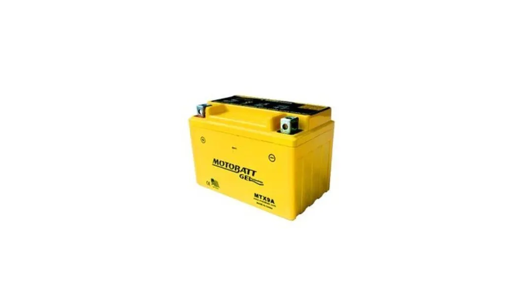 MOTOBATT Motorcycle Battery MBTX9A