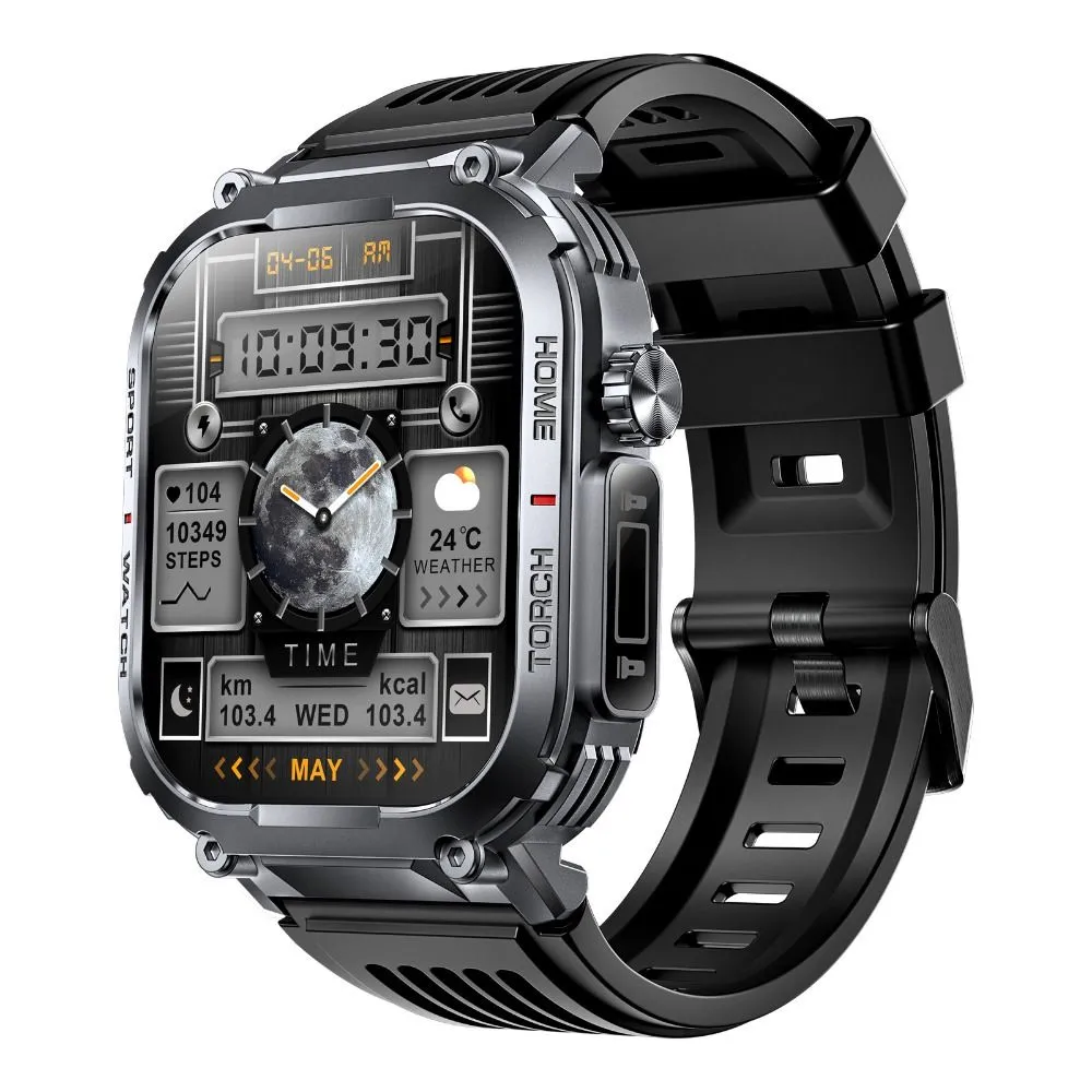 Outdoor Sports Smart Bluetooth Call Watch with Compass and Waterproof