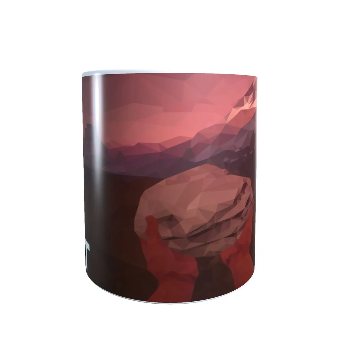 Mozaik - Rust Coffee Mug
