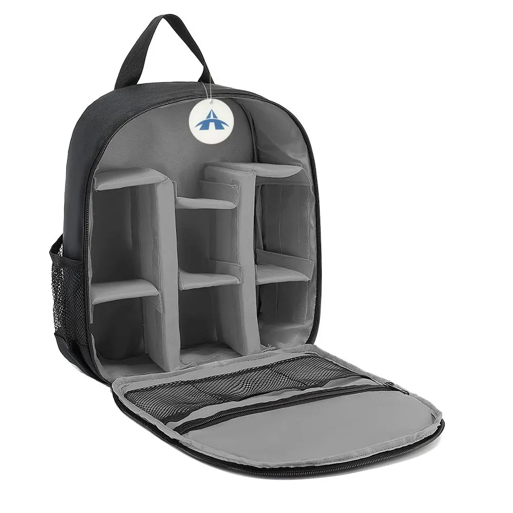 Alanes Digital DSLR Camera Sling Backpack For Unisex Hiking Travel - Grey