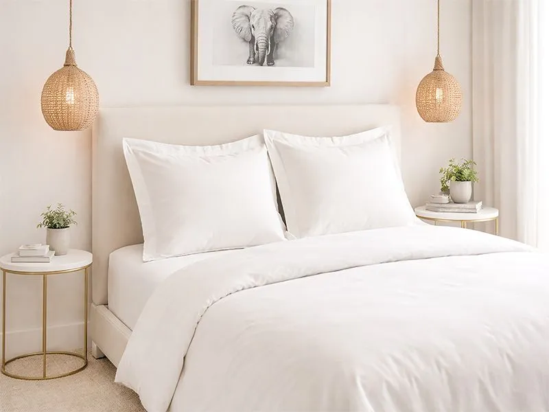 Egyptian Collection -Oxford Pillow Cover Set-400TC, 100% Cotton-Soft,Luxury