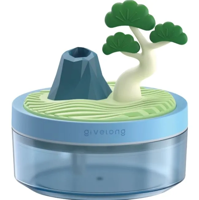 Children's USB Landscape Humidifier Night Light Water Replenishing Device - Blue