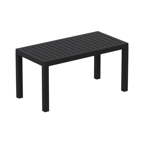 Siesta Exclusive Patio Ocean Lounge Table - Black