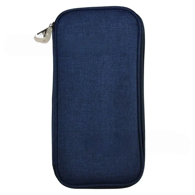 A Portable Crochet Hook Storage Bag - Blue