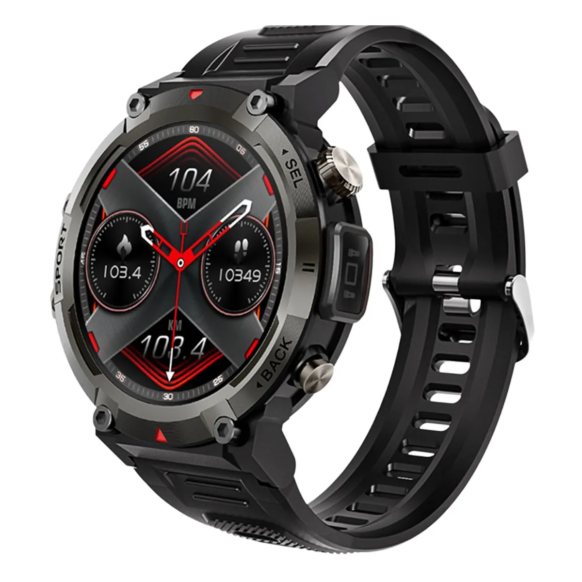 New Mens Smartwatches, Hands-Free Calling & LED, Fitness Tracker Smartwatch
