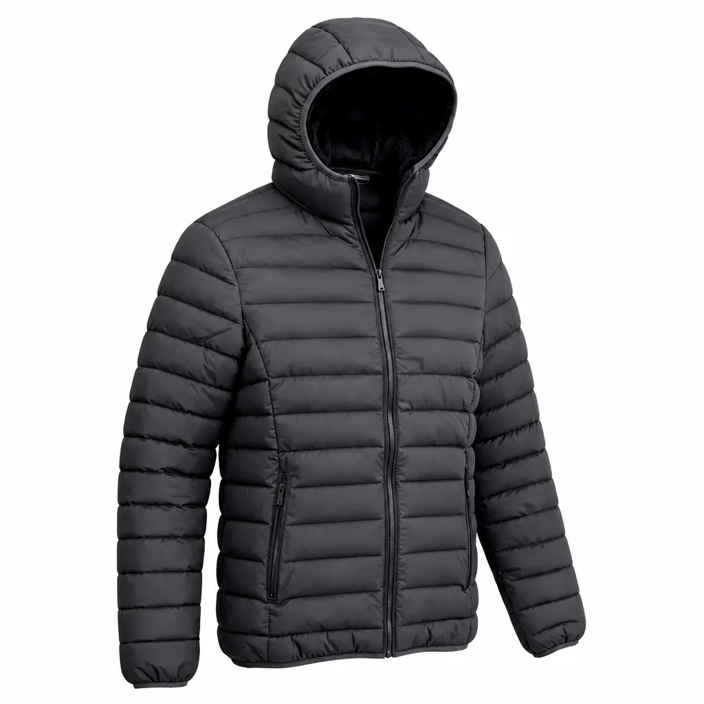 Hooded Puffer Jacket M 3xl Lightweight Design