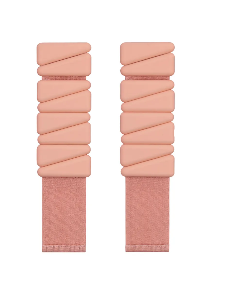 Ankle / wrist Weights for Yoga, Pilates & Walking 0.5kg (Set of 2) - Dusty Pink