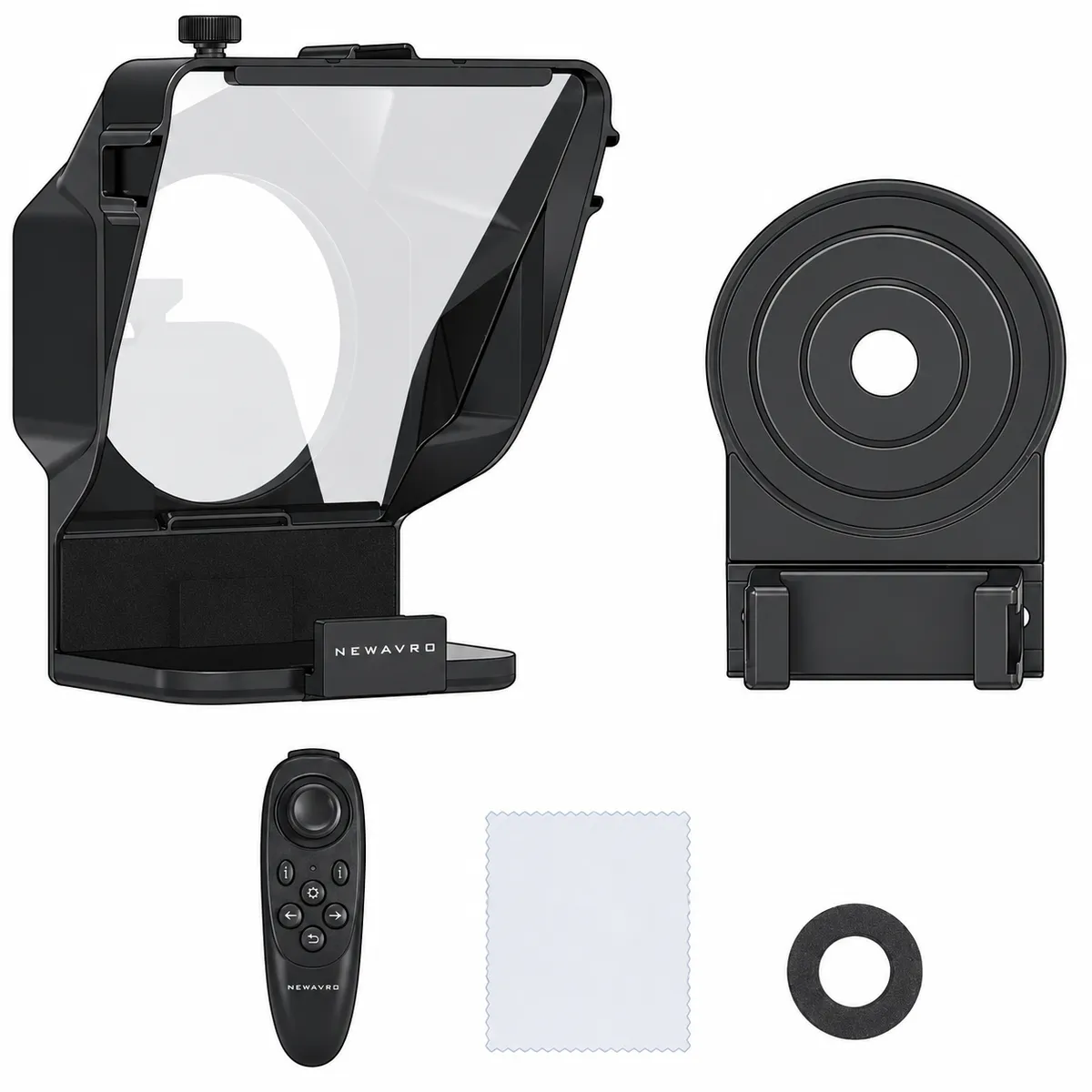 Newavro Universal Smartphone Teleprompter for Content Creators, Streaming