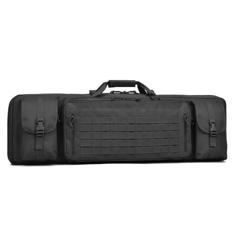Double Shotgun Rifle Range Bag 1.08m - Balck