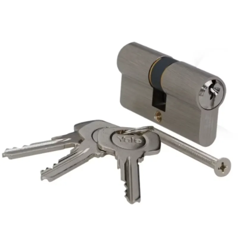 Yale 70mm Euro Profile Replacement Cylinder Emergency Function with 3 Keys