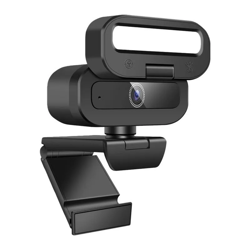 4K USB Webcam With Fill Light Tripod Stand And Type C Adapter 4 Pcs