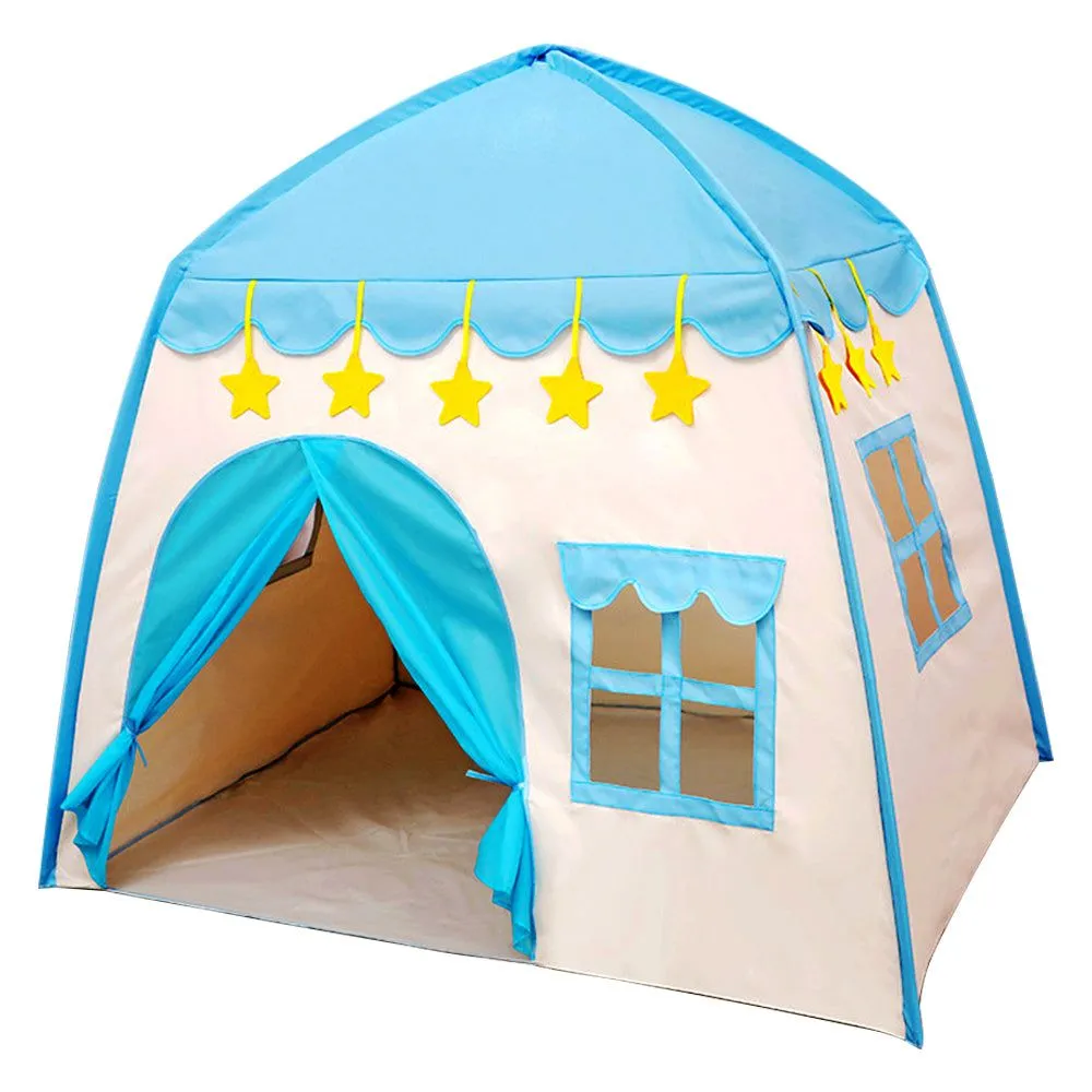 Kids Play Tent Castle Playhouse - Blue