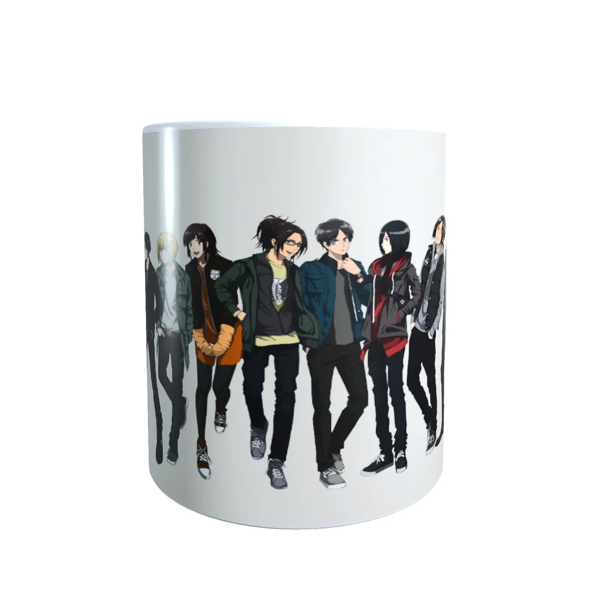 Soldier Casual Wear Lineup - Attack on Titan Coffee Mug