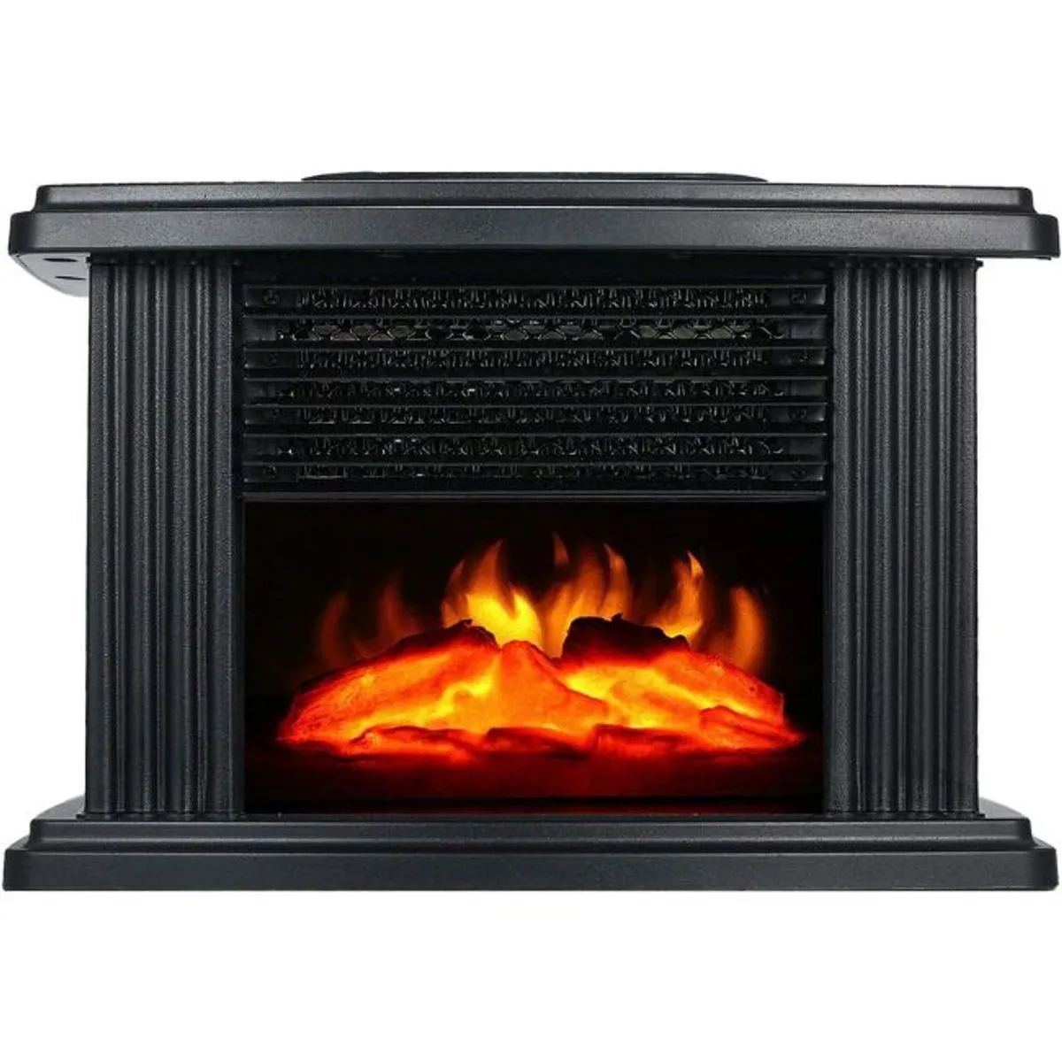 1000W - Mini Electric Fireplace Heater with Remote Control