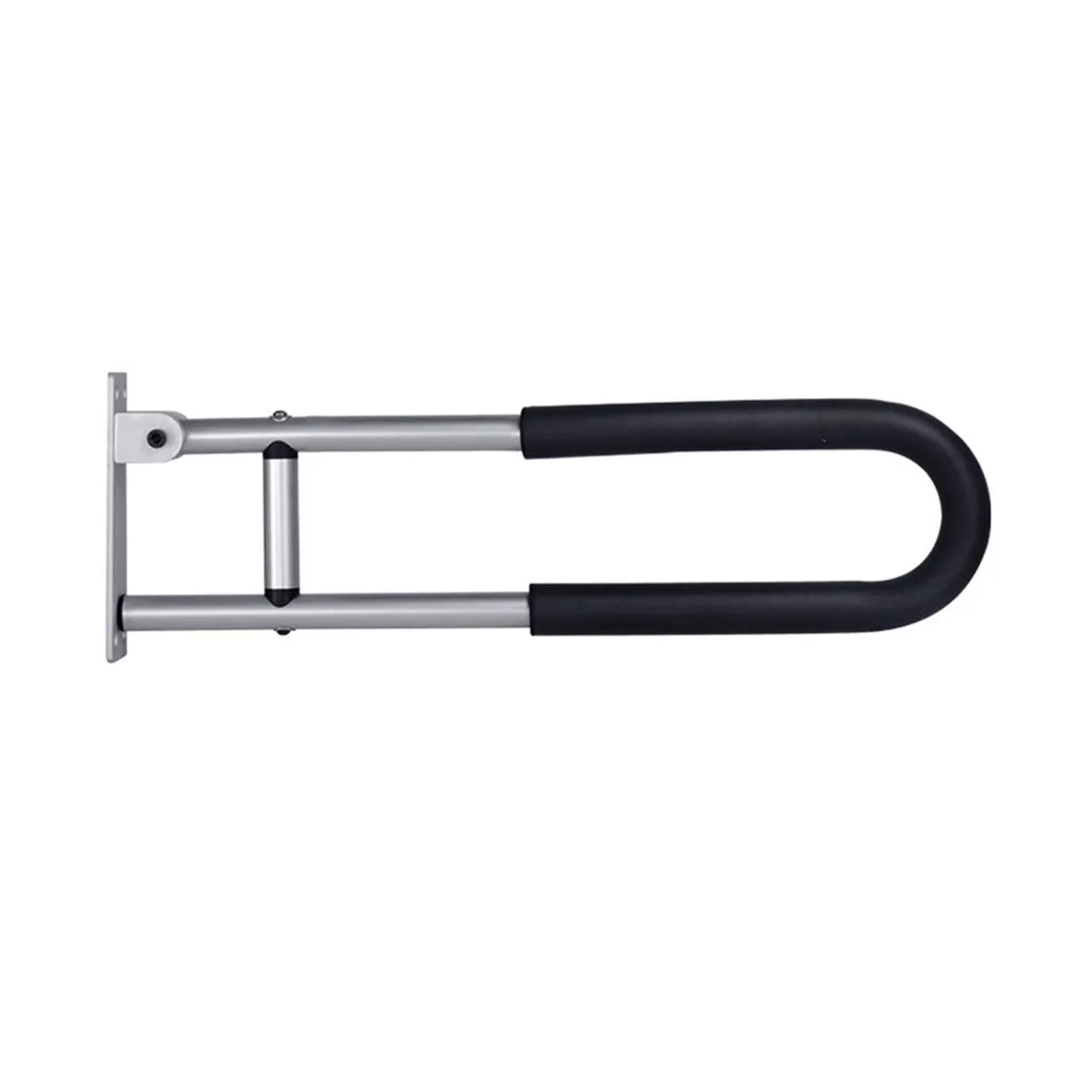 Foldable Aluminum Alloy Toilet Rails, Bathroom Grab Bar