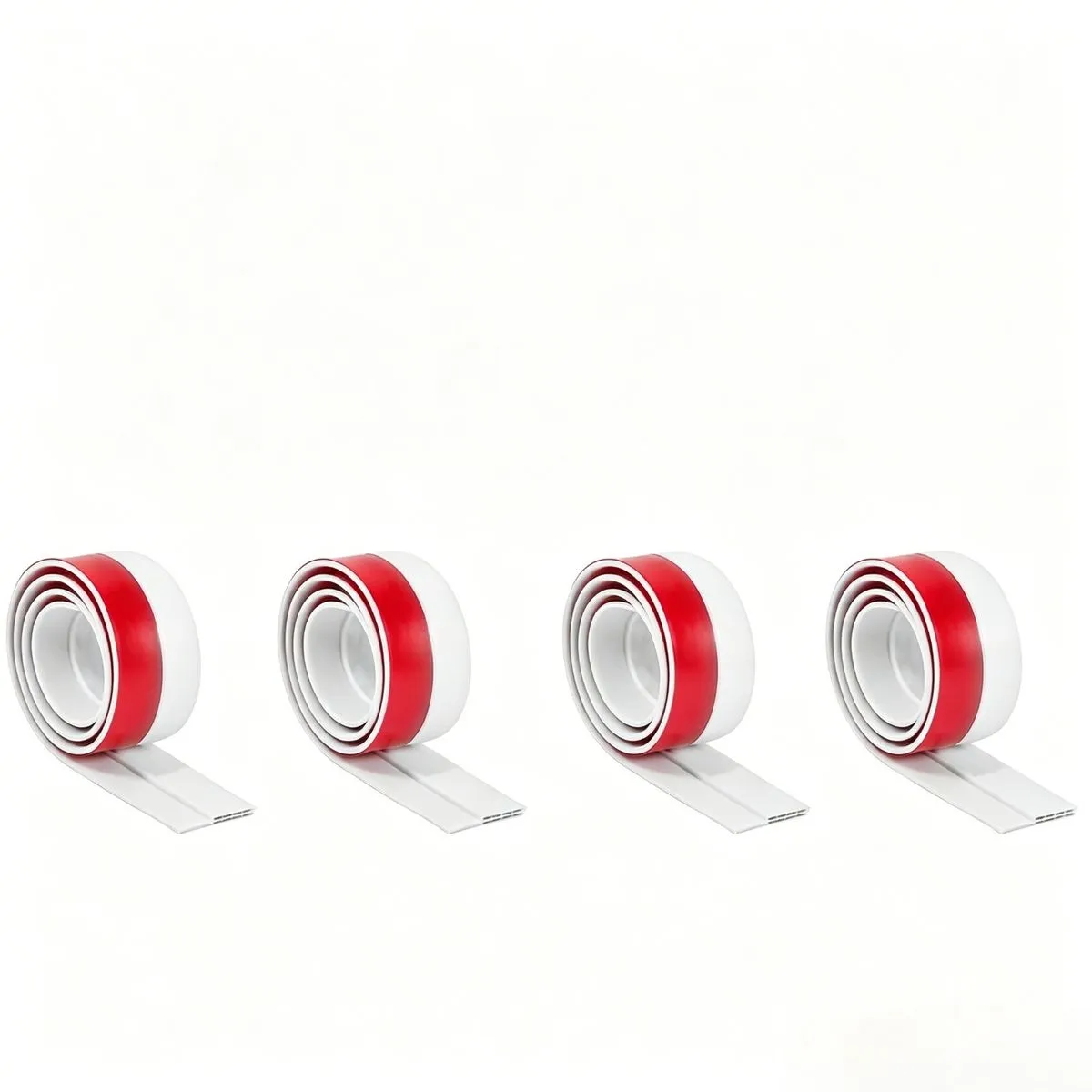 4 Pack Door Draft Stopper,Under Door Sweep for Exterior & Interior Doors