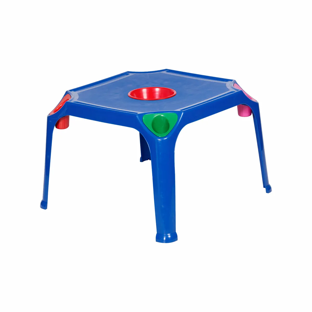 Kiddies Play Table with Bowel - Blue