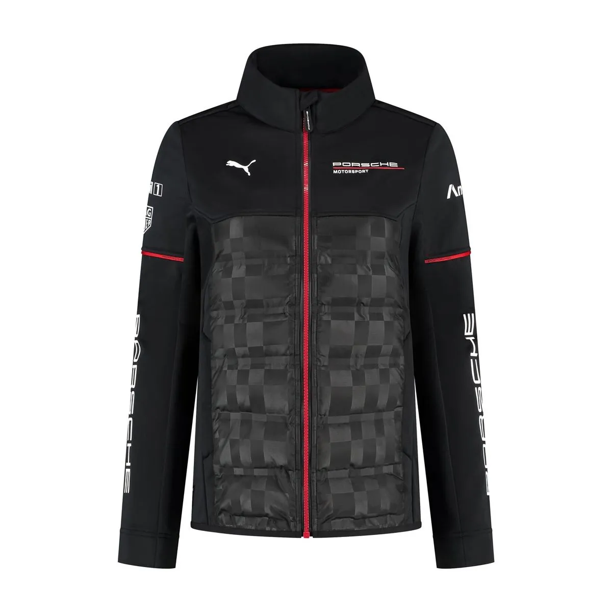 Porsche Motorsport Women's 2026 Team Hybrid Jacket - Black