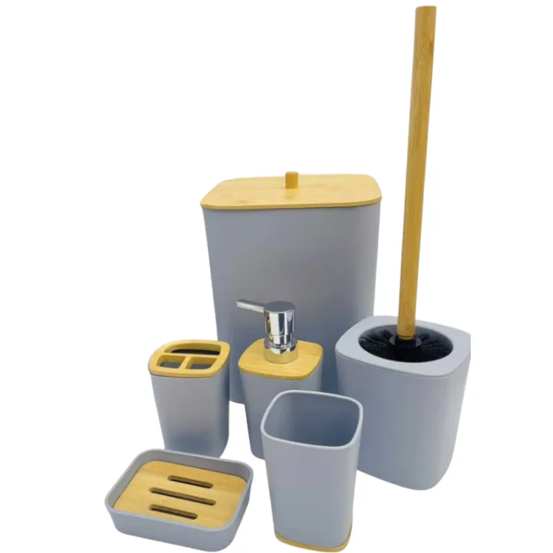 6-Piece Modern Bathroom Accessories Set