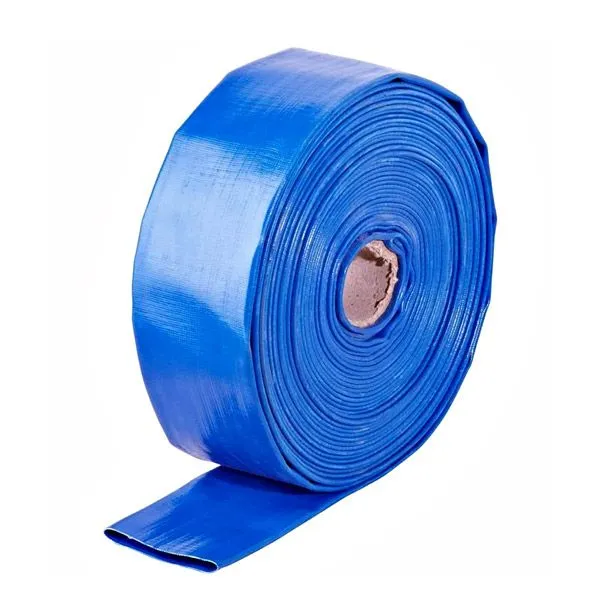 Heavy Duty Blue Flat Hose - 20 Meter Roll - 50mm Pvc