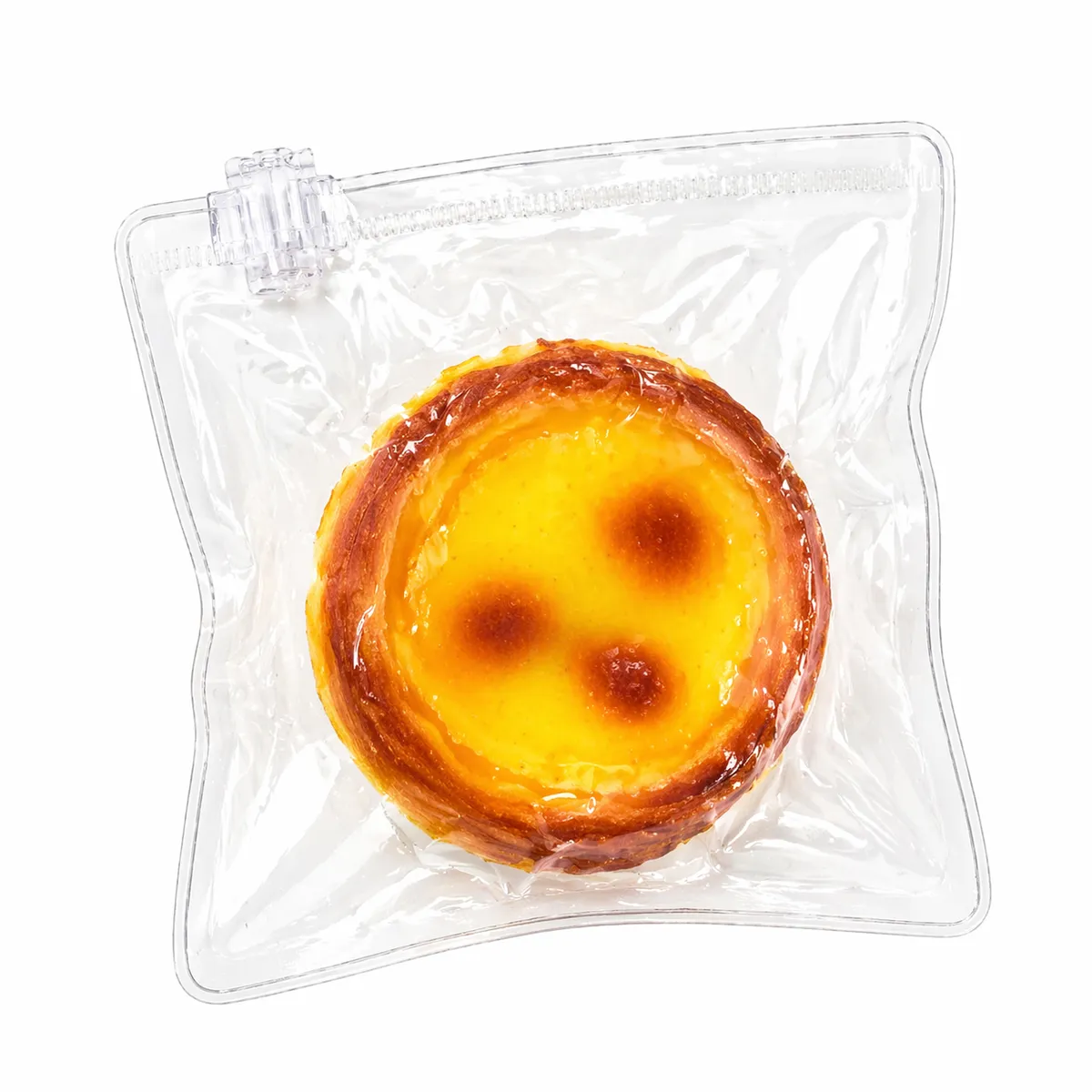 Egg Tart Shape Squishy Toy Stress Relief Fidget Toy