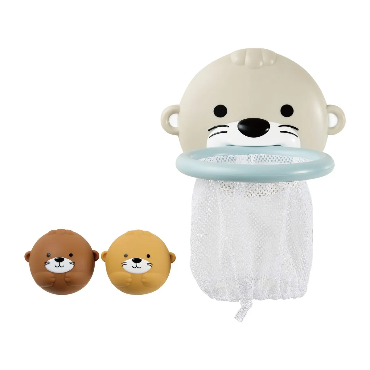 Otter Baby Bath Toys Basketball 3 Piece Play Set 6 to 36 Months