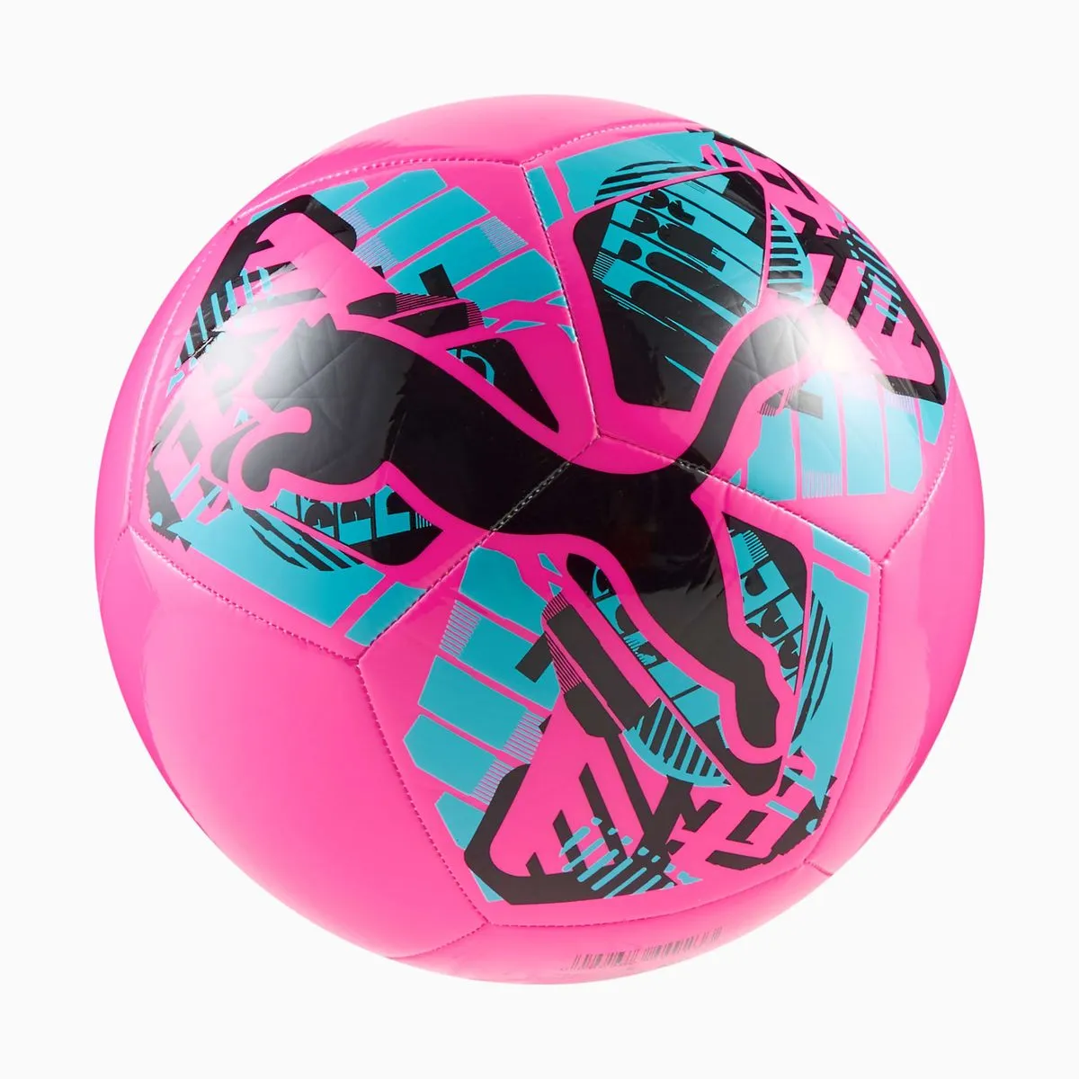 Puma Big Cat Football - Poison Pink/PUMA Black/Bright Aqua - 5