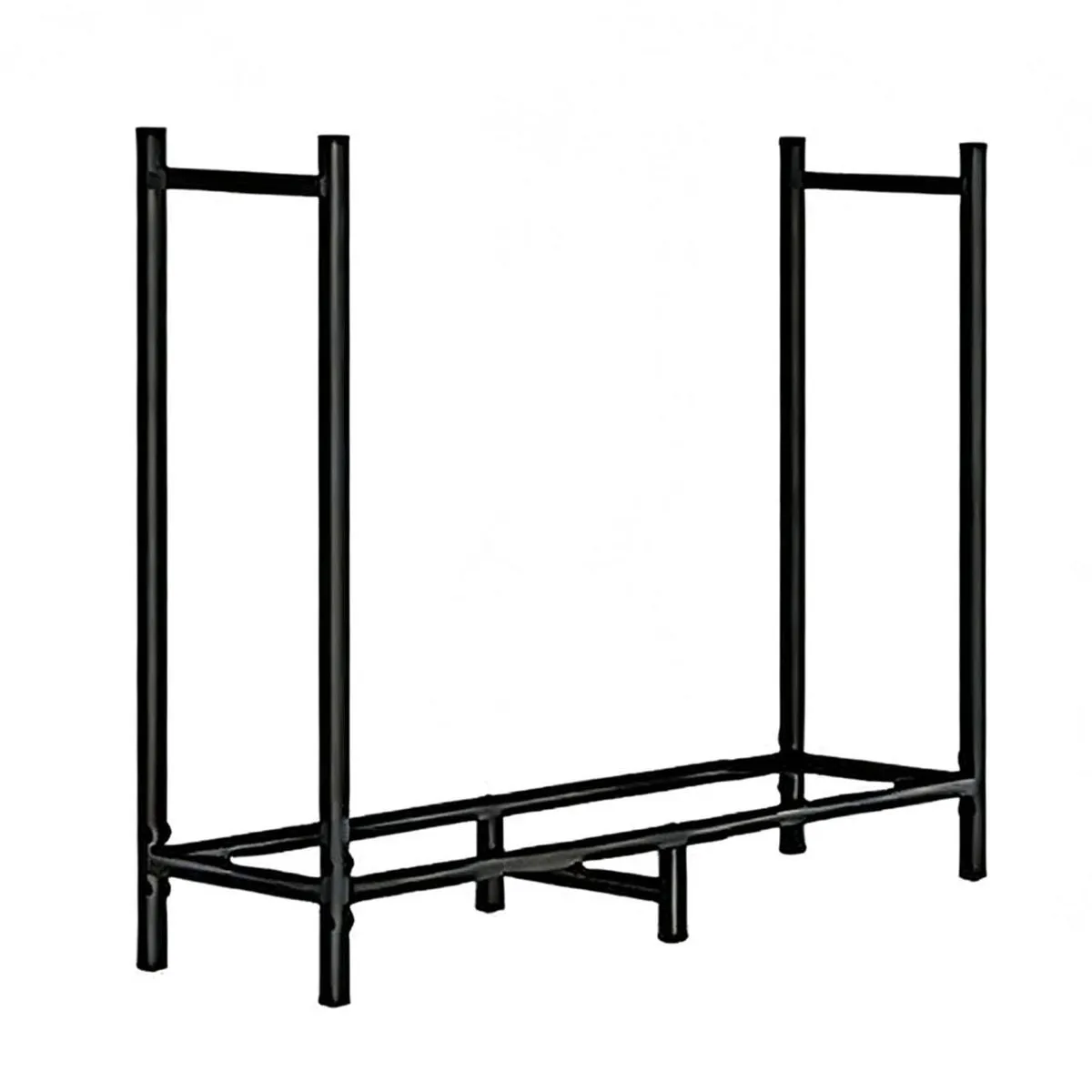 2.6FT layer Firewood Rack Metal Wood Rack/Storage rack -wood log holder