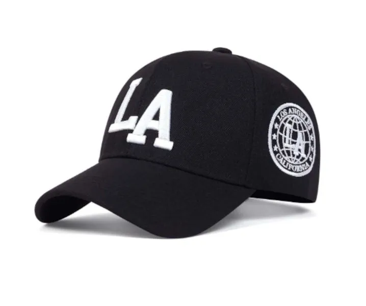 LA Embroidered Baseball Cap