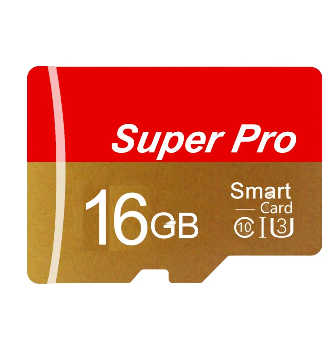 High Speed Memory Card Class 10 TF Card 16GB 64GB 128GB for Smartphone Gold - 16GB