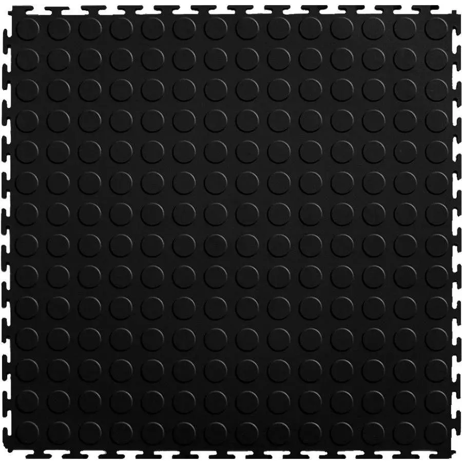 Shayd - Industrial 6mm Interlocking Rubber Tiles 1 Sqm - 4 Tiles Per Pack