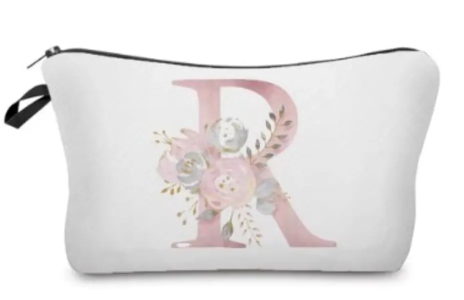 Cosmetic Bag for Makeup and Toiletries - R