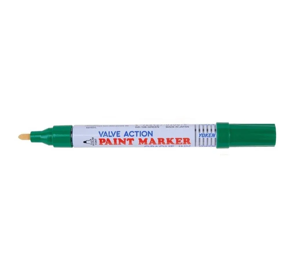 Yoken Marker Paint Medium Point GS-106 - Green