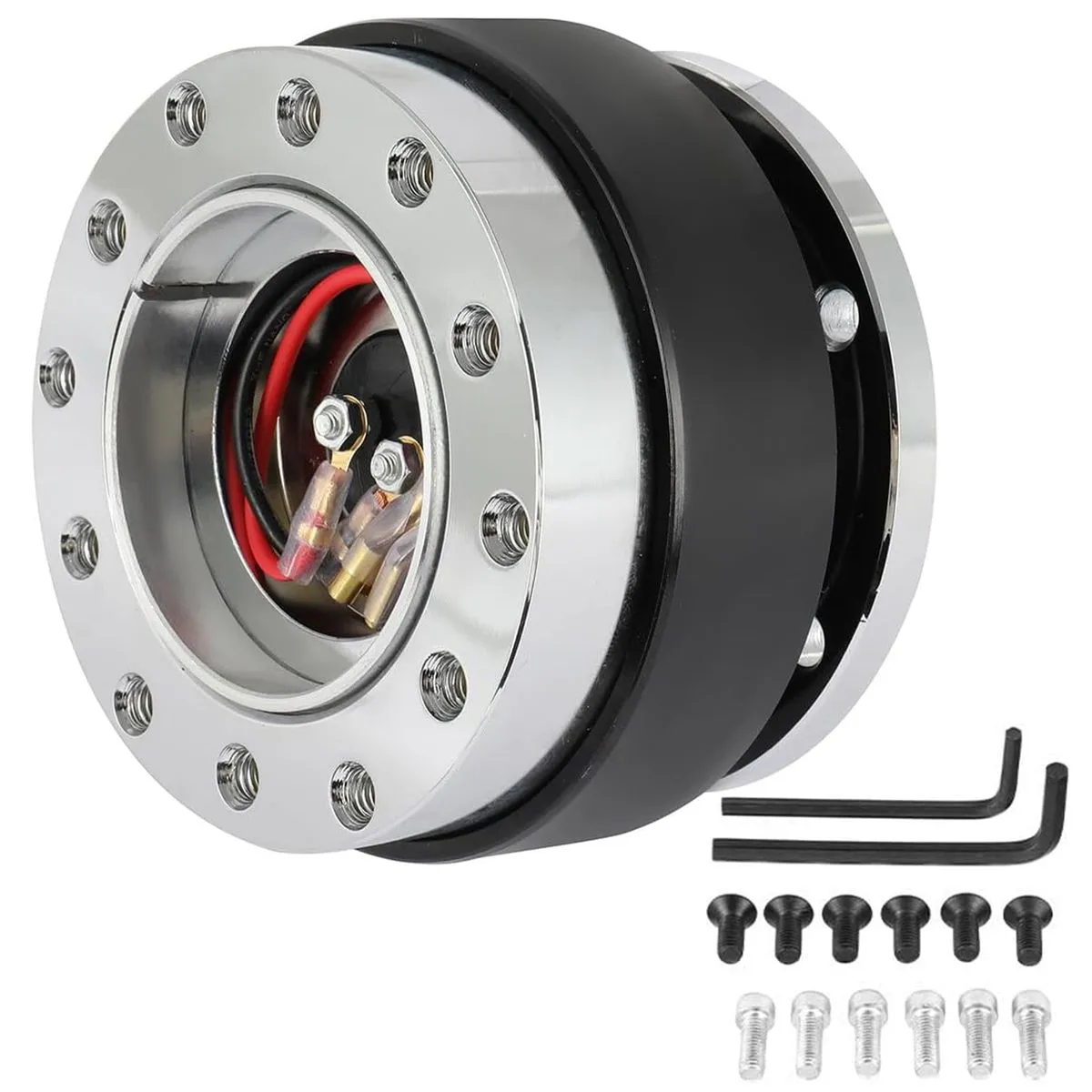 Universal Quick Release Steering Hub 6-Hole Tuning Steering Wheel Kit