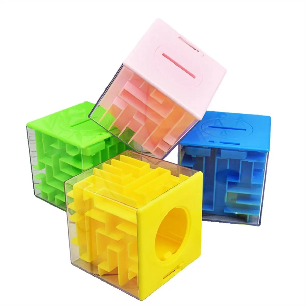 4 Pack Money Maze Puzzle Gift Boxes Perfect Money Holder Puzzle