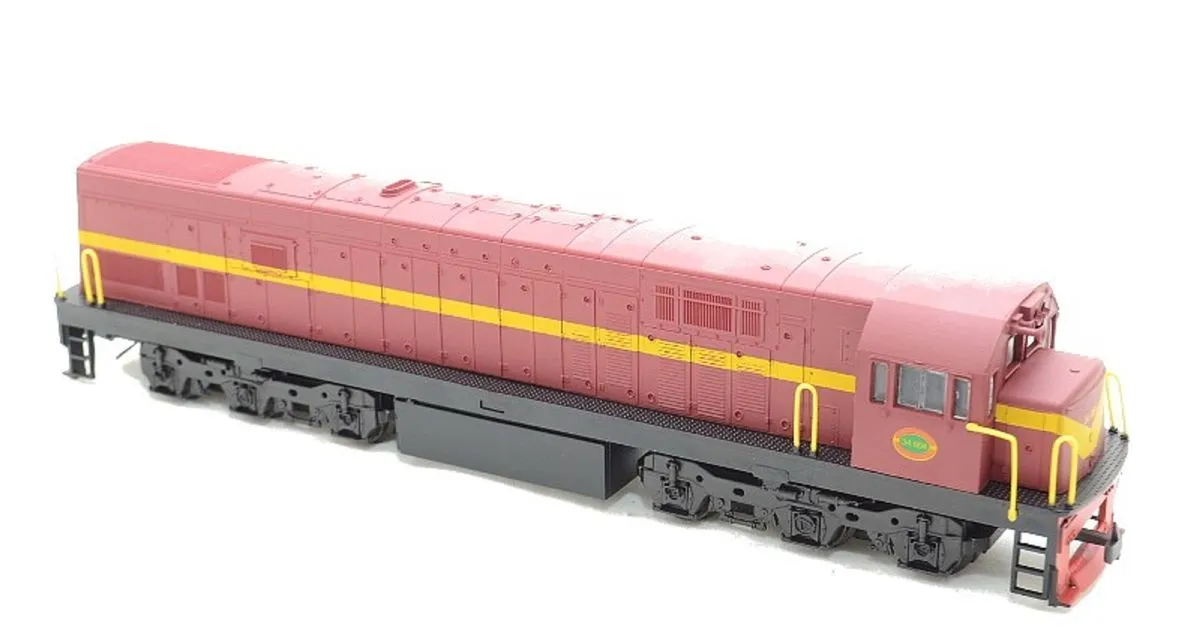 South African Railways Class 34 Diesel Locomotive Model Train